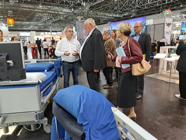 Messestand Rehacare 2023